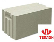 Газобетонный стеновой блок из ячеистого бетона D 500 В2,5-3,5 Теплон